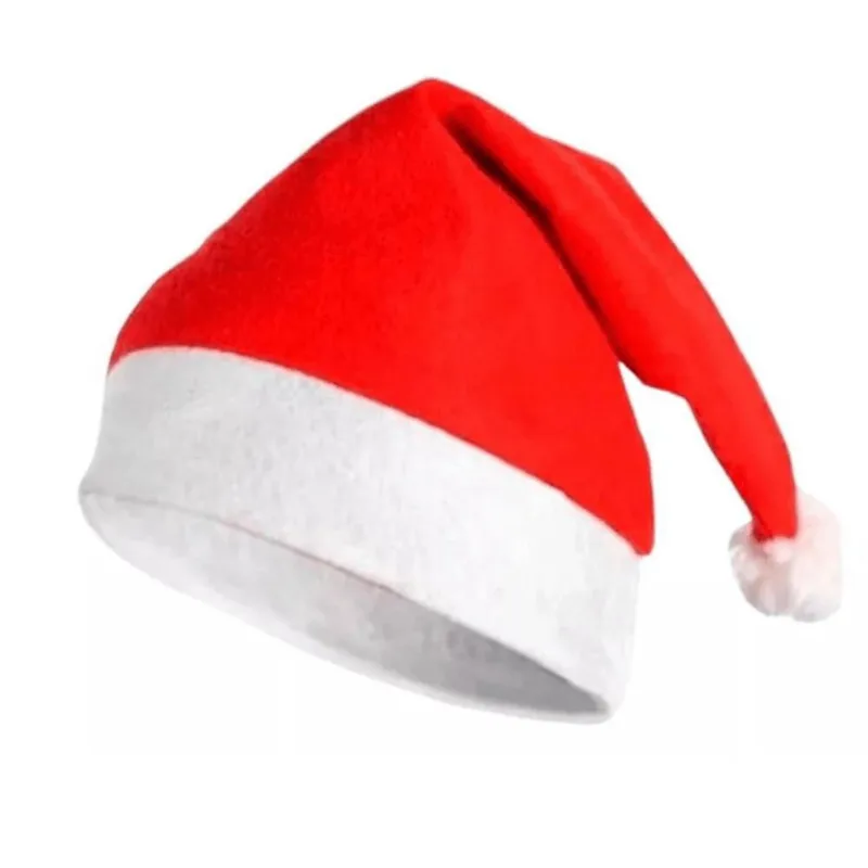 Gorro Papai Noel Simples Tamanho Único Original Abrakadabra