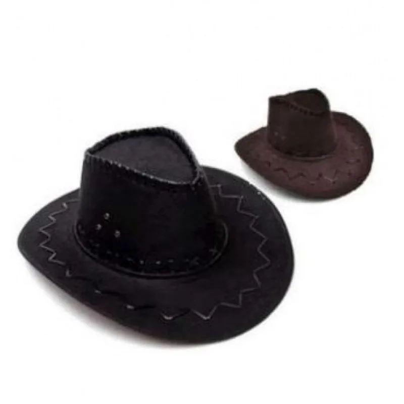 Chapéu Cowboy Aveludado Luxo