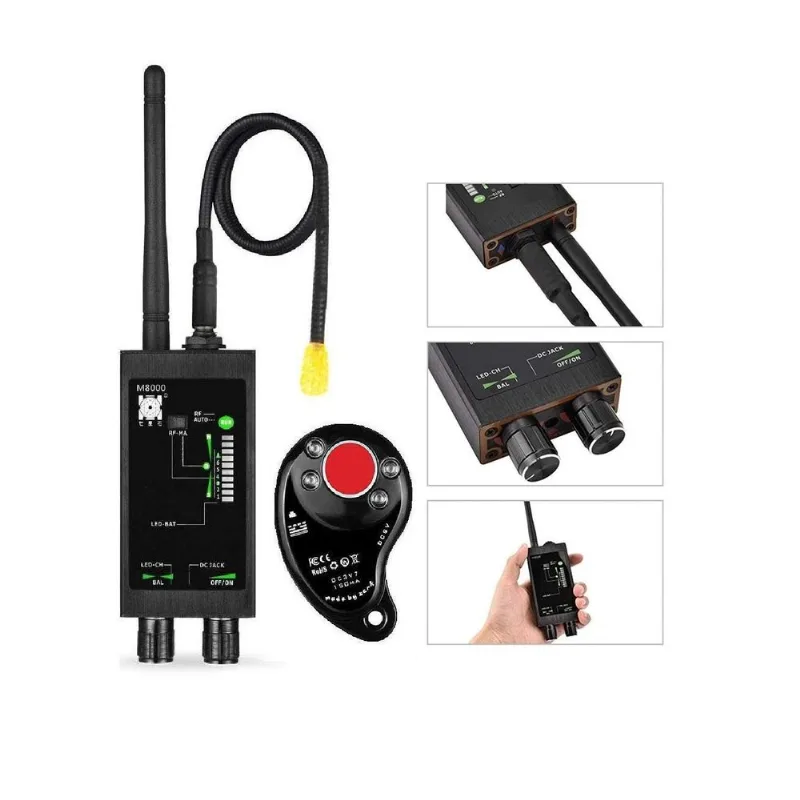 Detector Localizador Laser Rastreador Câmera Gps Vassourinha