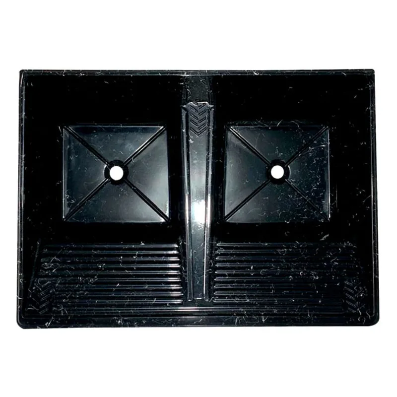XXtanque duplo quadrado 100x70 garca pias e tanques tanque duplo quadrado 100x70 garca pias e tanques preto - 1117