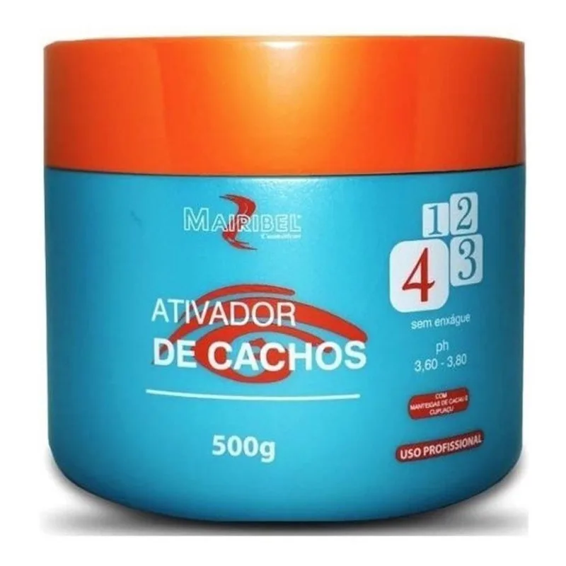 Ativador De Cachos Mairibel Hidratação Intensa Nano Liss Fit