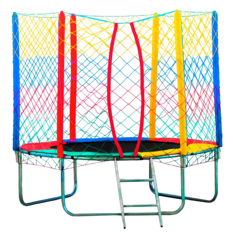 Pula Pula Cama Elástica 2,00 M Colorida 100% Nacional - Suporta 145 Kg - Não Disponível - Brinquedos