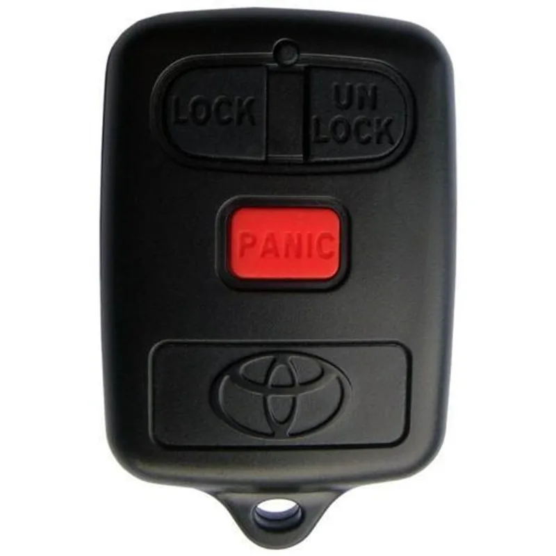 Carcaça De Controle 3 Botões Fob Toyota