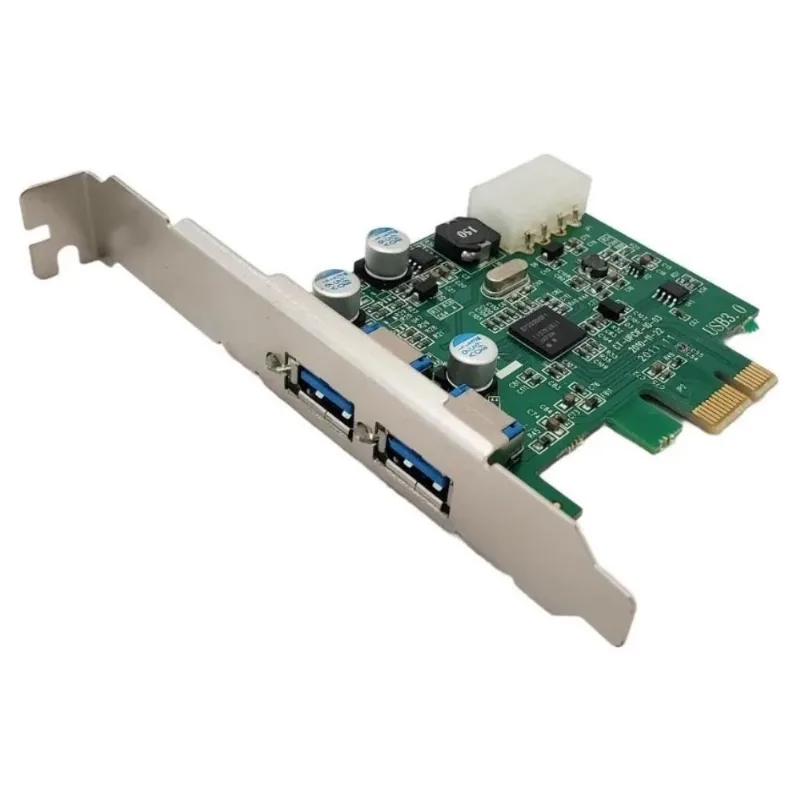 Placa Pci-e 2 Porta Usb 3.0 Microbon