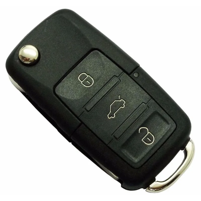 Chave Canivete Volkswagen Olimpus Led Vermelho