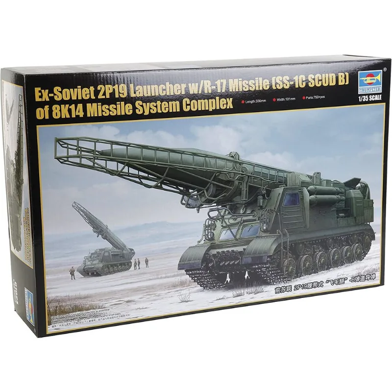 Ex-Soviet 2P19 Launcher W/R17 1/35 Trumpeter Tpr 01024