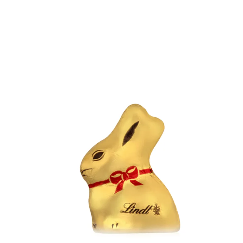 Coelho de Chocolate Lindt Ao Leite Gold Bunny 10g