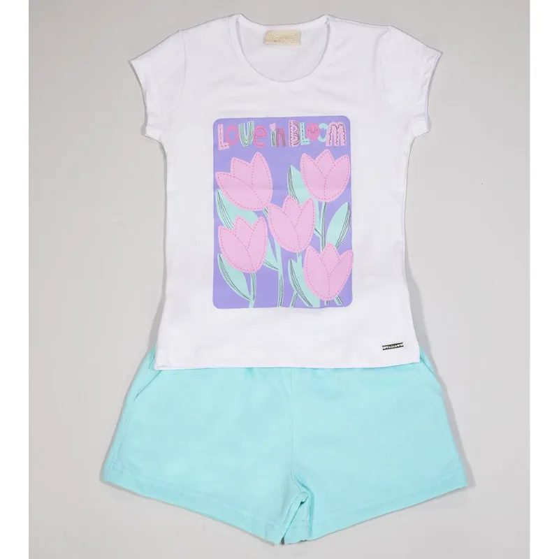 Conjunto Love Bloom - 385716 Branco - 4