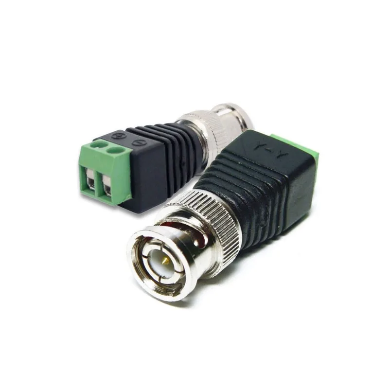 Conector Bnc Macho com Borne Kit 5 Peças