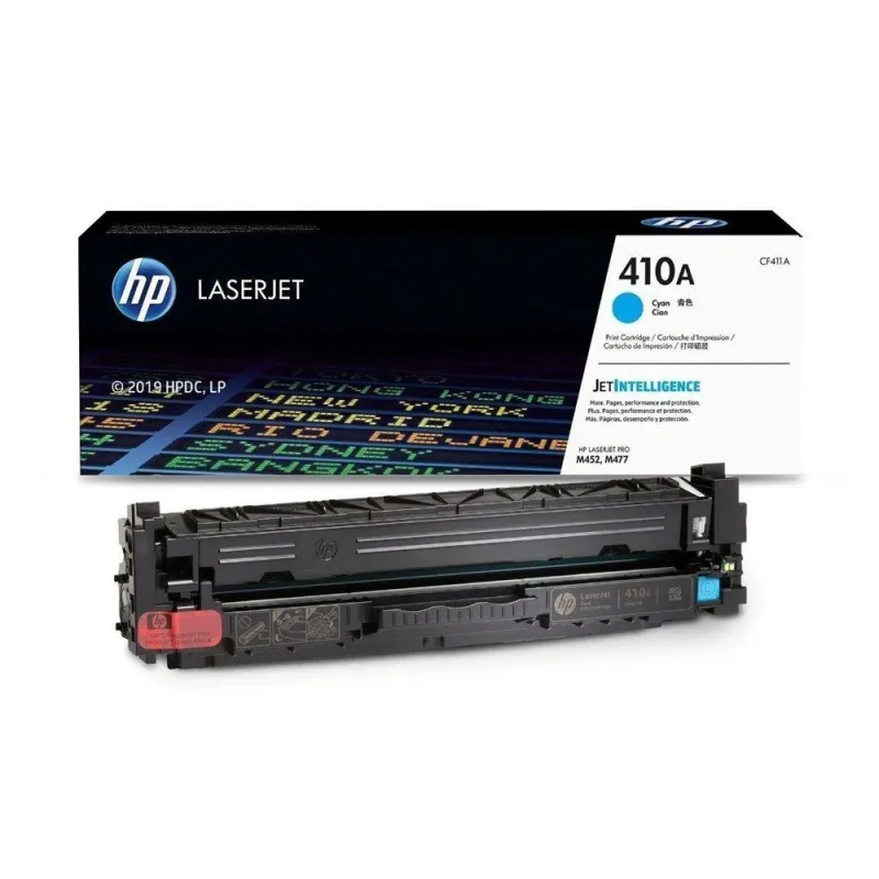 Toner HP CF411A Original Ciano para M452dw Rendimento 2300 Páginas - Não Informado - Informática