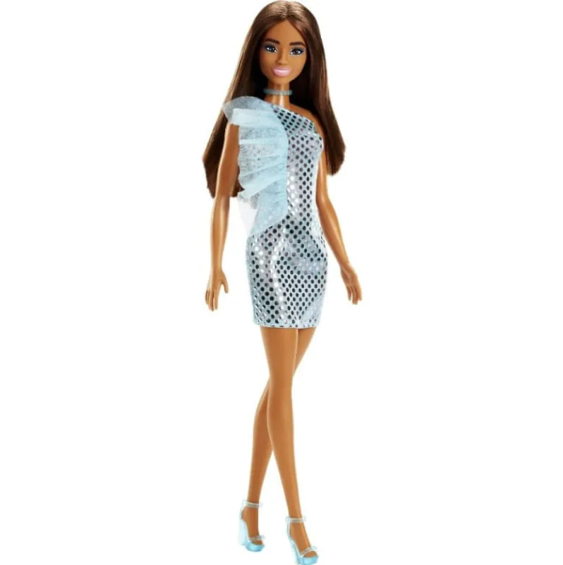 Boneca Barbie Fashion Glitter Morena - Mattel - Mattel