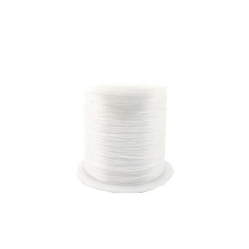 1 Rolo Elástico De Silicone Para Bijuteria E Artesanatos