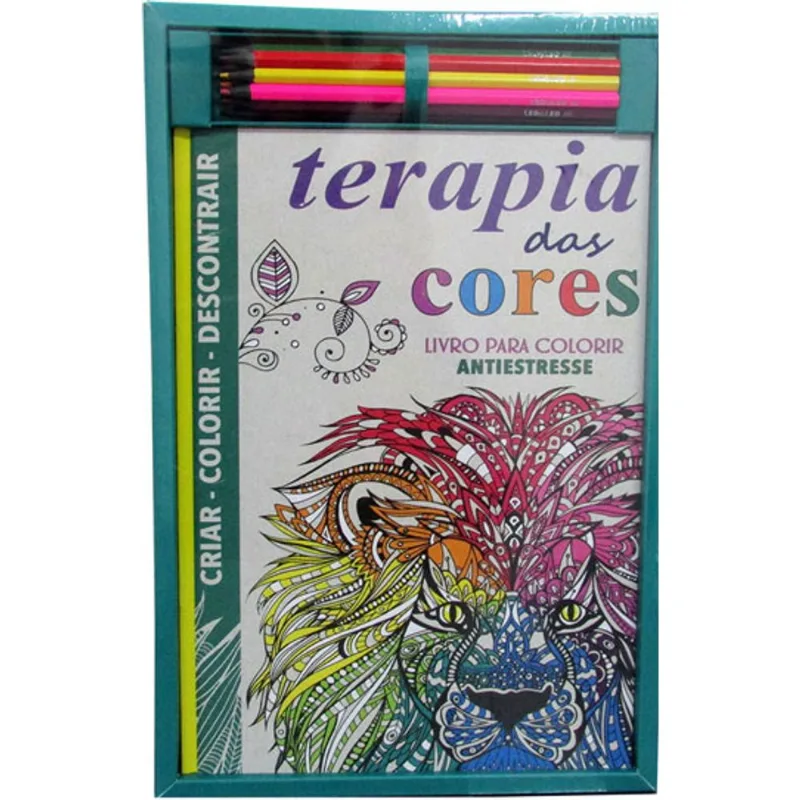 TERAPIA DAS CORES - KIT PARA COLORIR