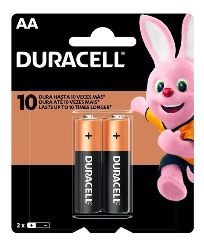 Pilha Alcalina Aa Com 2 Unidades Duracell - LC - Tecnologia