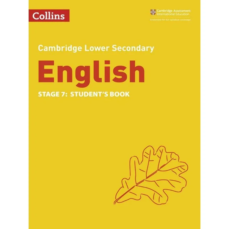 CAMBRIDGE LOWER SECONDARY ENGLISH - STUDENT'S BOOK - STAGE 7 - SECOND EDITION