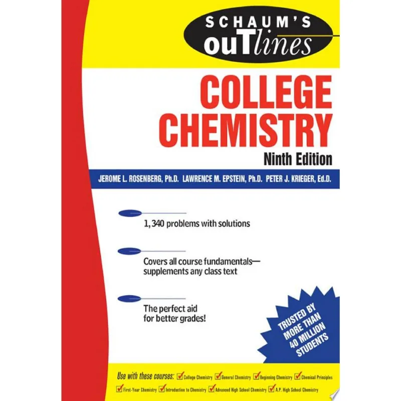 SHAUM'S OUTLINE OF COLLEGE CHEMISTRY