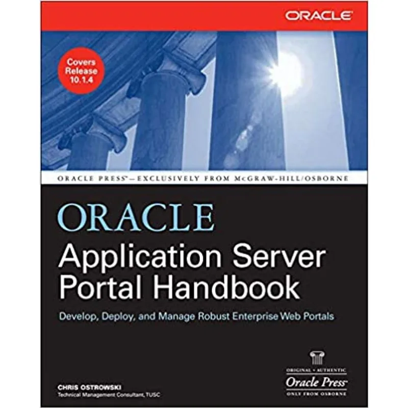 ORACLE APPLICATION SERVER PORTAL HANDBOOK