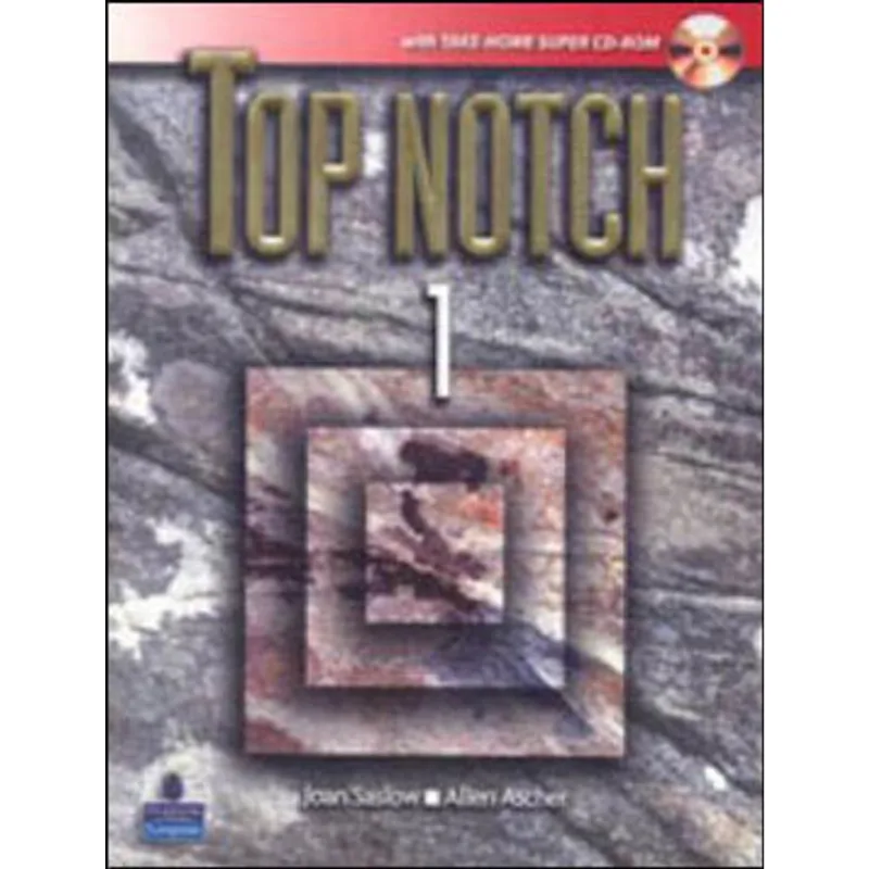 TOP NOTCH 1 - STUDENT'S BOOK WITH CD-ROM