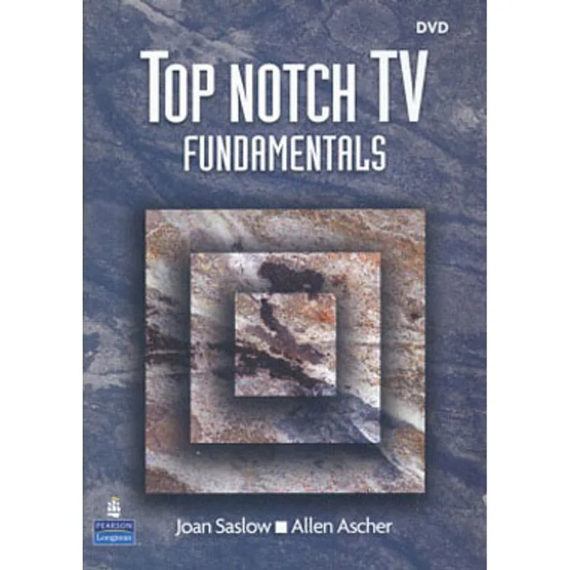 TOP NOTCH TV FUNDAMENTALS - DVD WITH WORKSHEETS - FUNDAMENTALS LEVEL