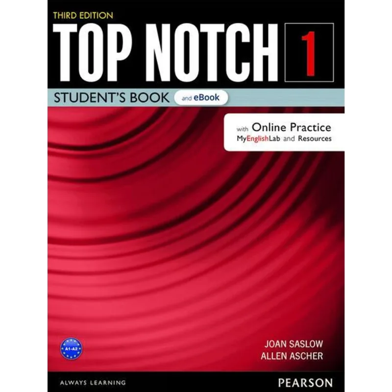 TOP NOTCH 1 STUDENT BOOK + MEL + EB + OP + DR + APP - THIRD EDITION