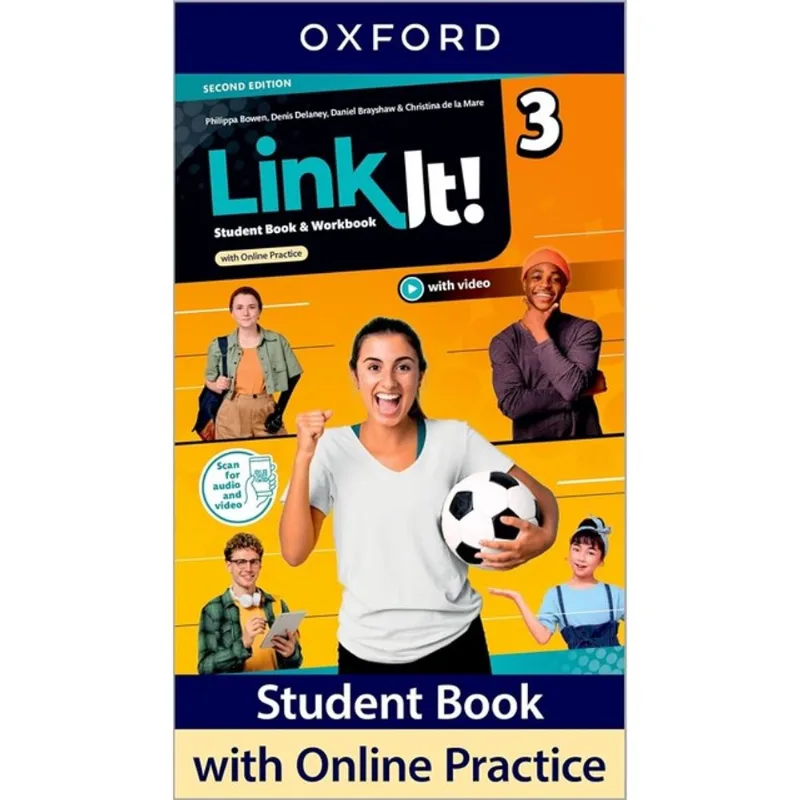 LINK IT! 3 - STUDENT BOOK AND WORKBOOK WITH ONLINE PRACTICE - SECOND EDITION