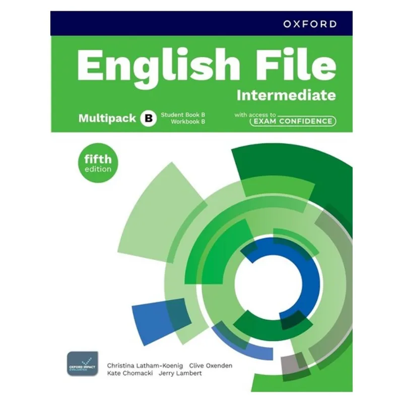 ENGLISH FILE INTERMEDIARE - MULTIPACK B - STUDENT BOOK + WORKBOOK WITH ACCESS TO EXAM CONFIDENCE - F