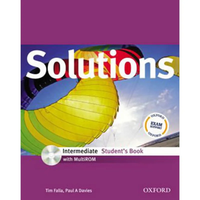 SOLUTIONS - INTERMEDIATE - STUDENT BOOK WITH MULTIROM PACK