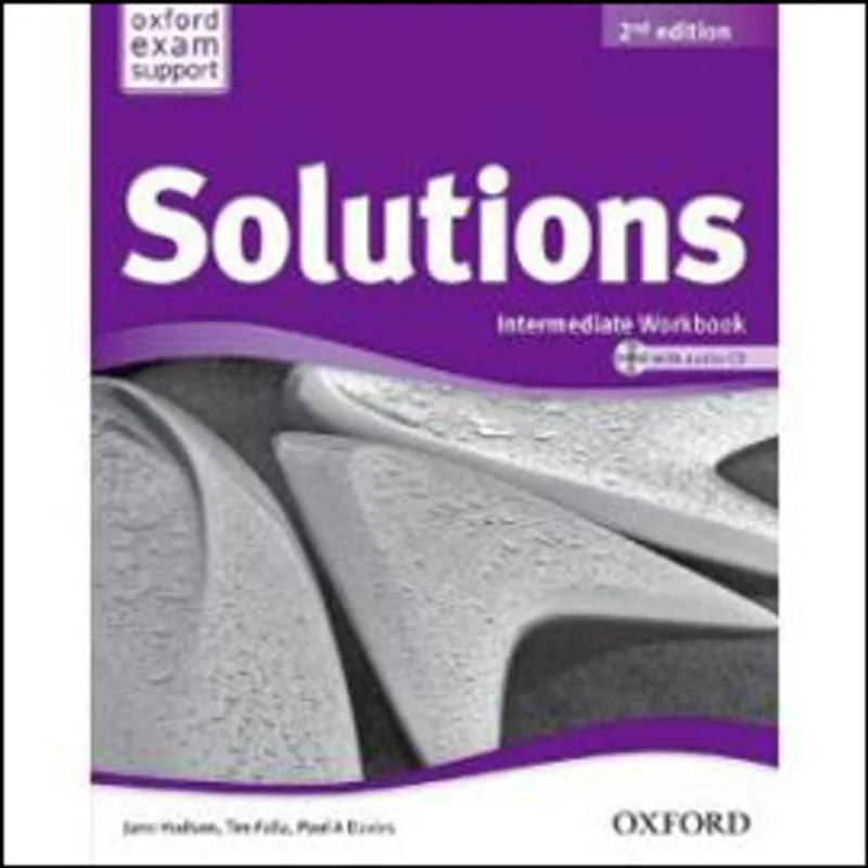SOLUTIONS - INTERMEDIATE - WORKBOOK AND AUDIO CD PACK - SECOND EDITION