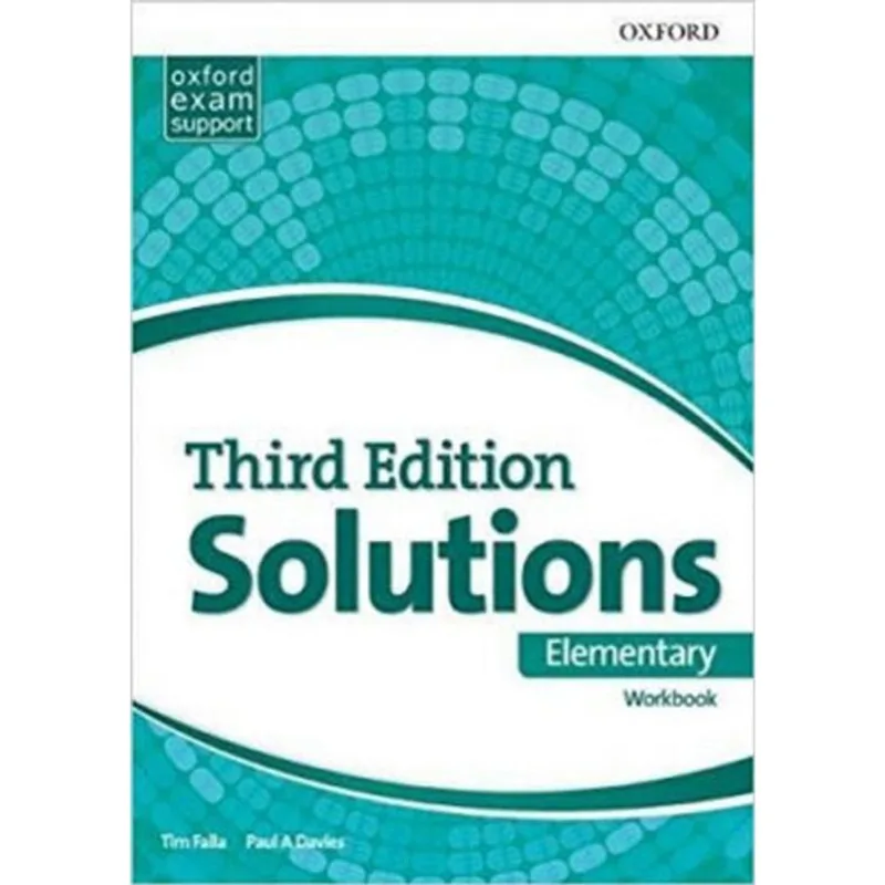 SOLUTIONS - ELEMENTARY - WORKBOOK