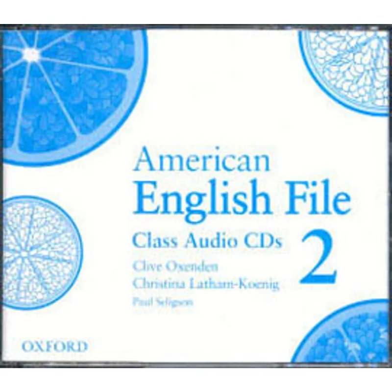 AMERICAN ENGLISH FILE 2 - CLASS AUDIO CDS