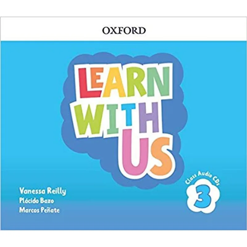 LEARN WITH US 3 - CLASS AUDIO CD