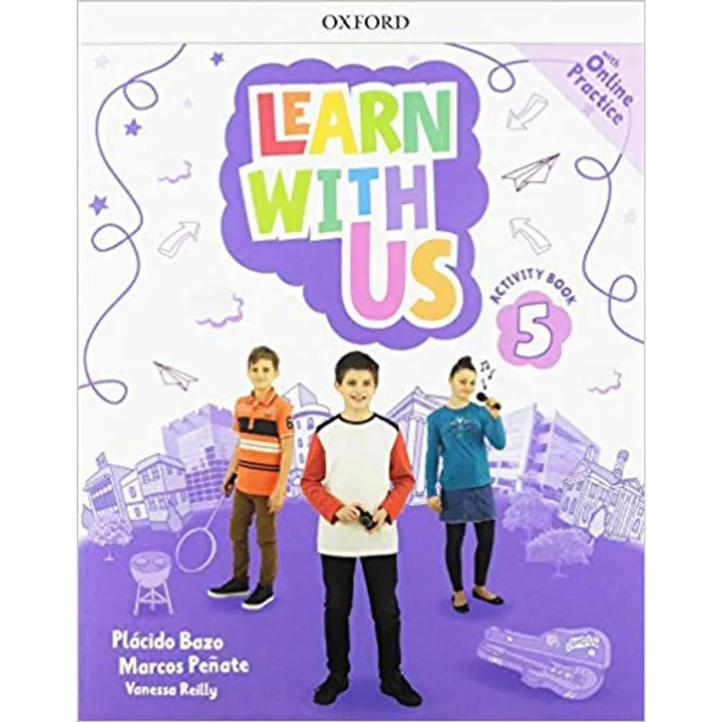 LEARN WITH US 5 - ACTIVITY BOOK WITH ONLINE PRACTICE