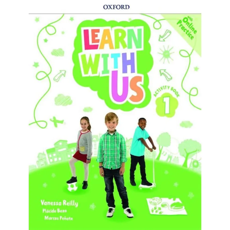 LEARN WITH US 1 - ACTIVITY BOOK WITH ONLINE PRACTICE (BR)