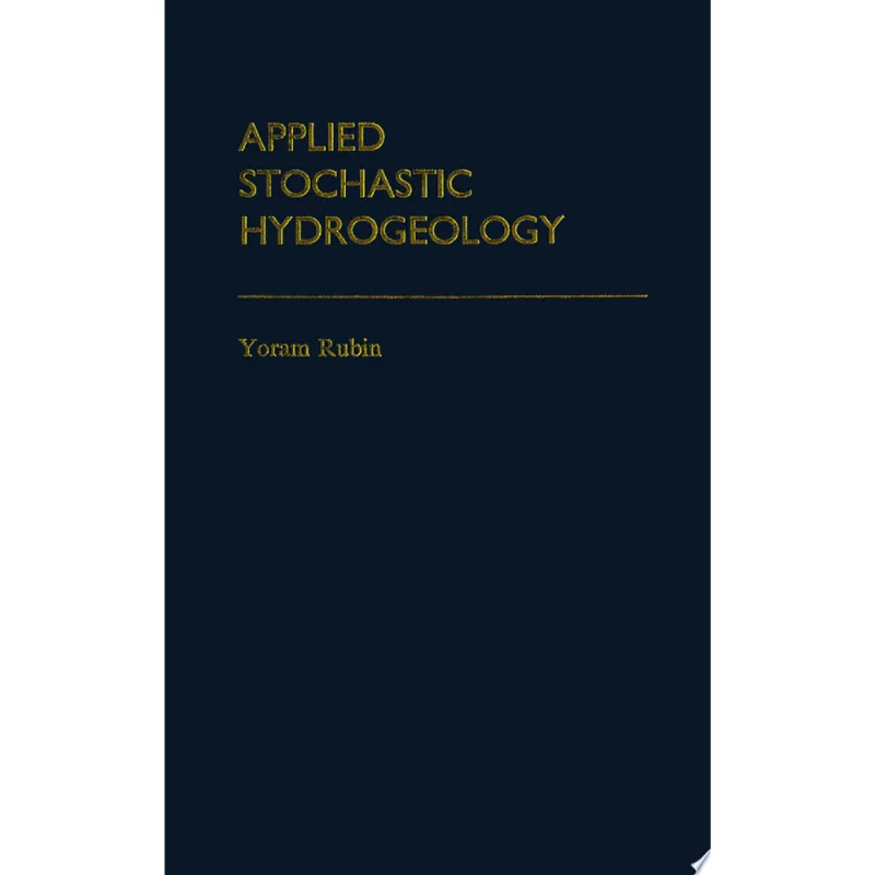APPLIED STOCHASTIC HYDROGEOLOGY