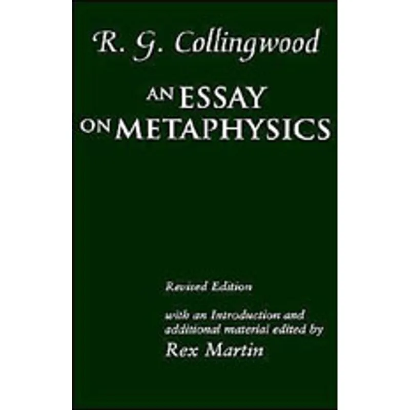 ESSAY ON METAPHYSICS, AN