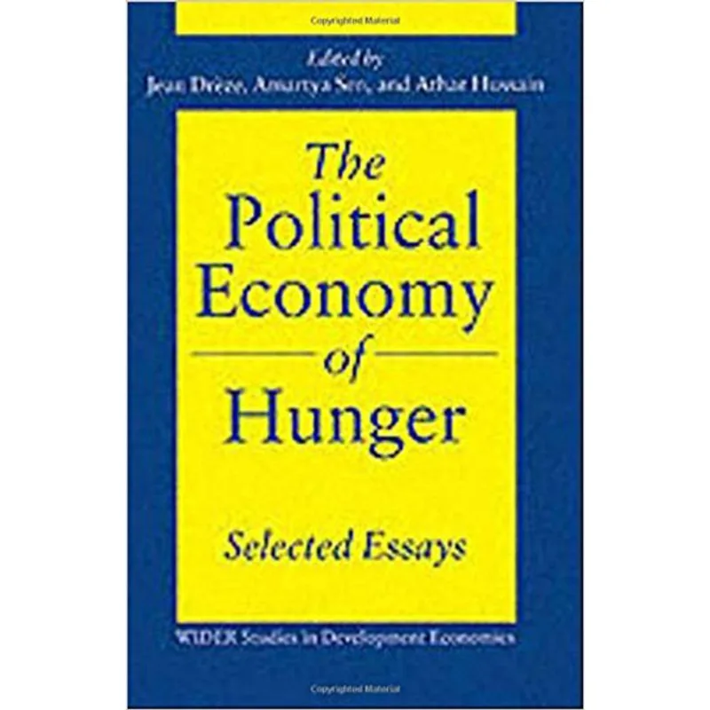 POLITICAL ECONOMY OF HUNGER, THE - VOL. 3 - ENDEMIC HUNGER
