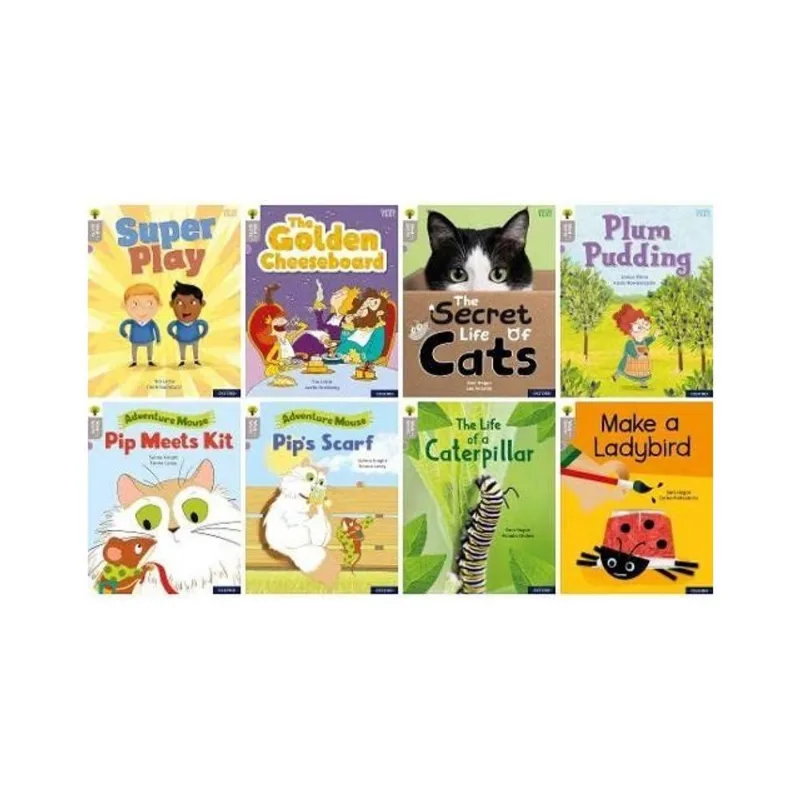 OXFORD READING TREE - WORD SPARKS - LEVEL 1 - MIXED PACK OF 8