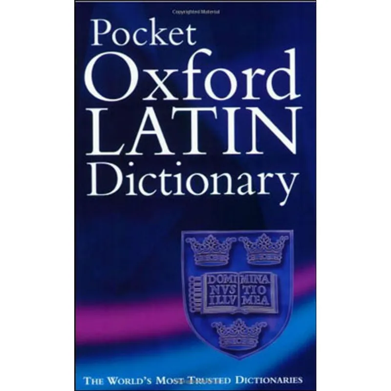 POCKET OXFORD LATIN DICTIONARY