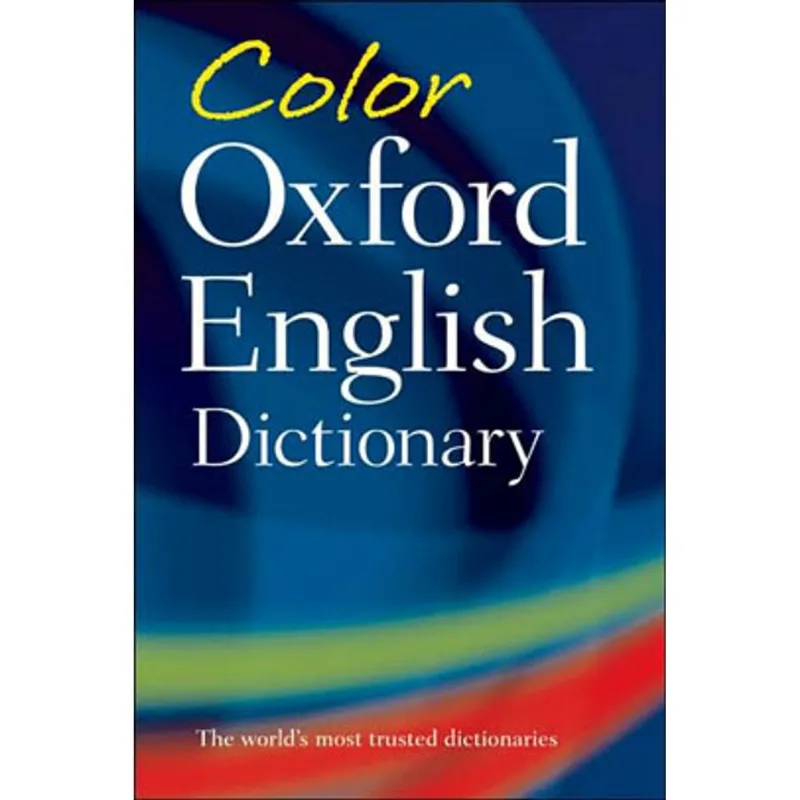 COLOR OXFORD ENGLISH DICTIONARY