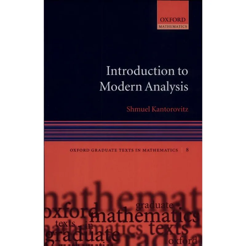 INTRODUCTION TO MODERN ANALYSIS