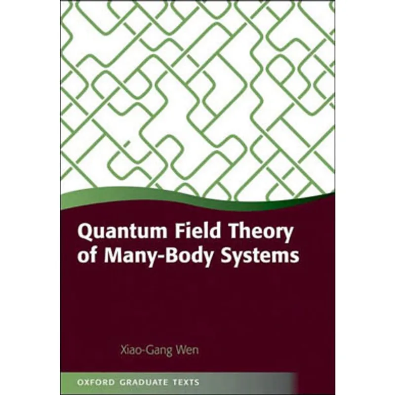 QUANTUM FIELD THEORY OF MANY-BODY SYSTEMS