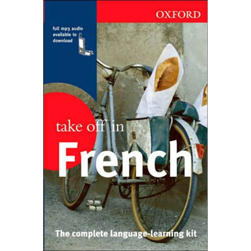 TAKE OFF IN FRENCH - BOOK AND 5 CDS