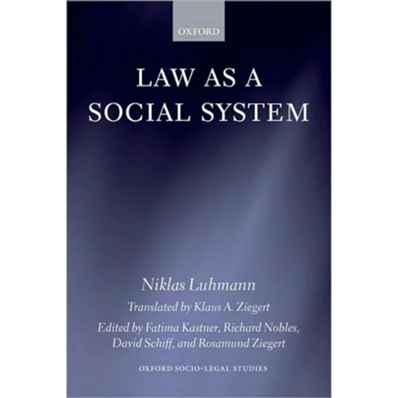 LAW AS A SOCIAL SYSTEM