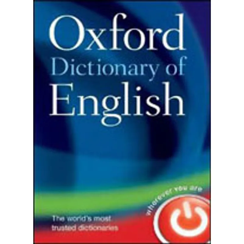 OXFORD DICTIONARY OF ENGLISH - THIRD EDITION