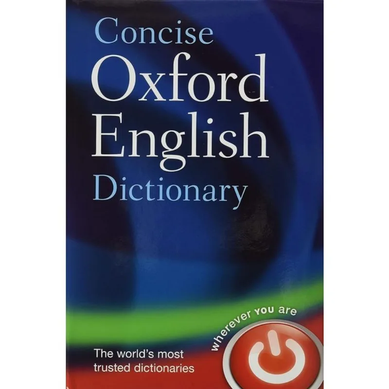 CONCISE OXFORD ENGLISH DICTIONARY