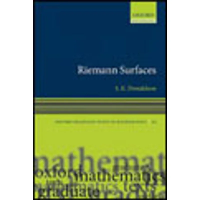 RIEMANN SURFACES