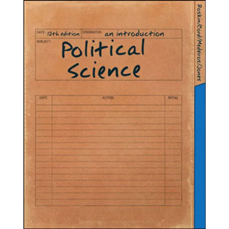 POLITICAL SCIENCE AN INTRODUCTION