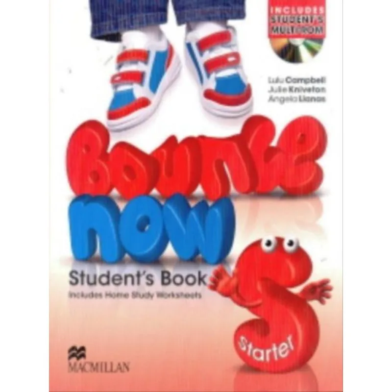 BOUNCE NOW STARTER - STUDENT´S PACK WITH ACTIVITY BOOK AND CD-ROM