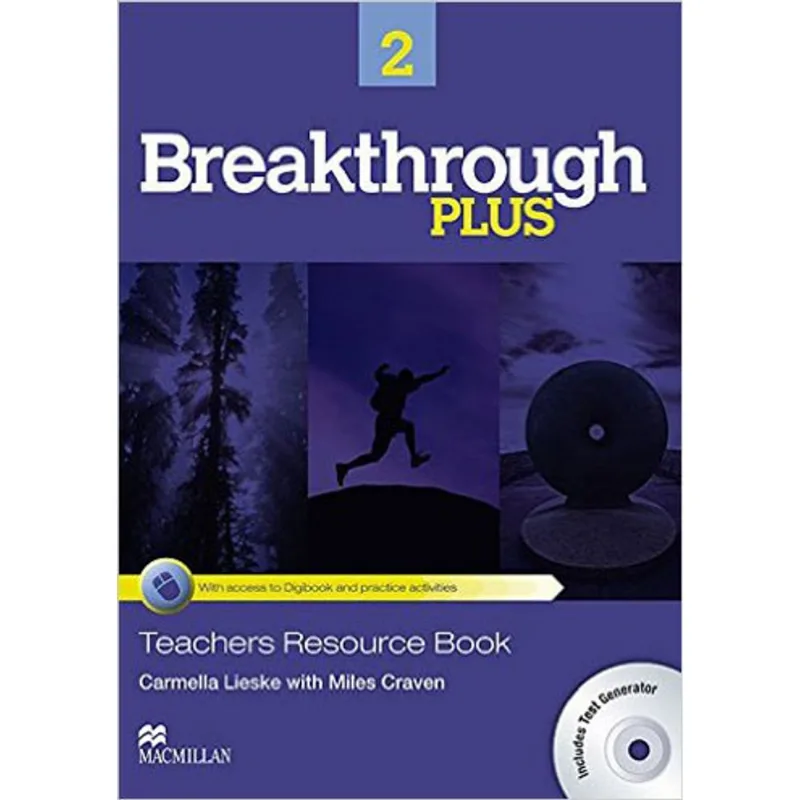 BREAKTHROUGH PLUS 2 - TEACHER'S BOOK WITH DIGIBOOK CODE AND TEST GENERATOR