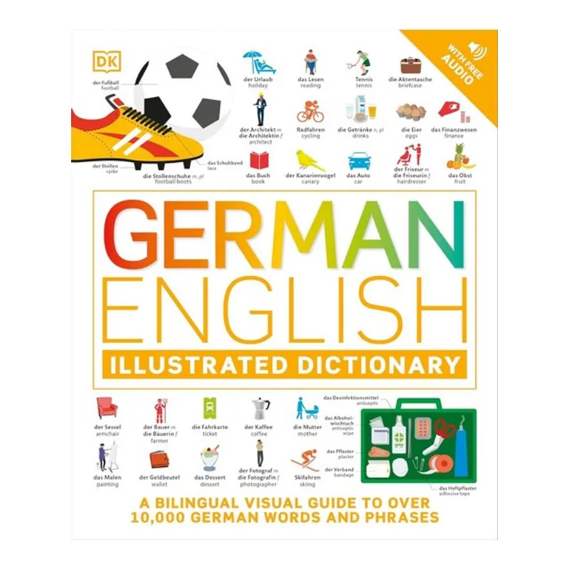 GERMAN ENGLISH ILLUSTRATED DICTIONARY